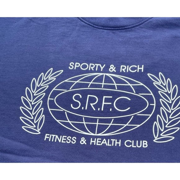 SPORTY AND RICH S. R. F. C FITNESS CREW SZ MEDIUM - Picture 7 of 9